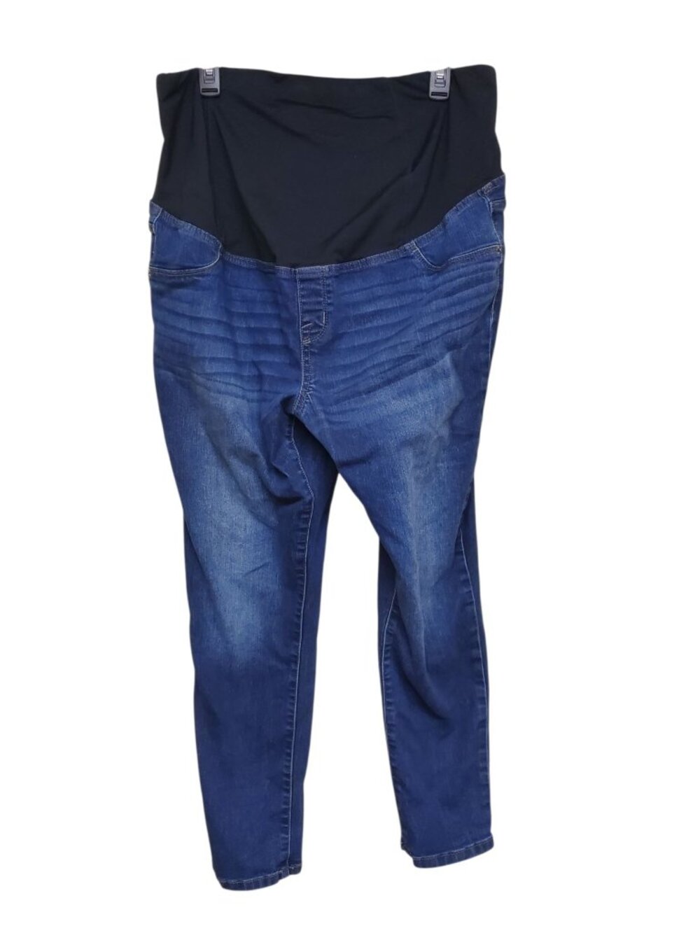 Isabel Maternity Ingrid & Isabel Dark Wash Pull On Skinny Jeans Mat Plus 16/33